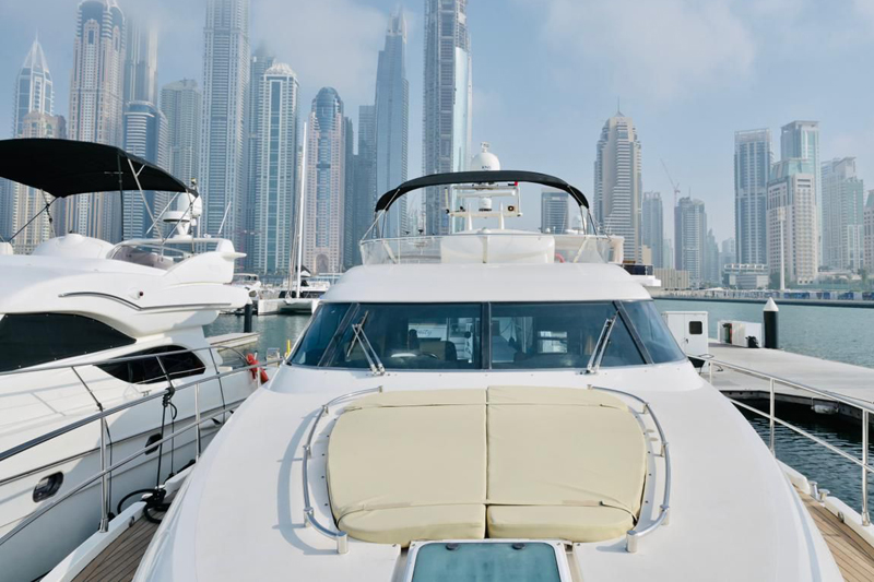 64ft Ferline rental dubai alfa yachts