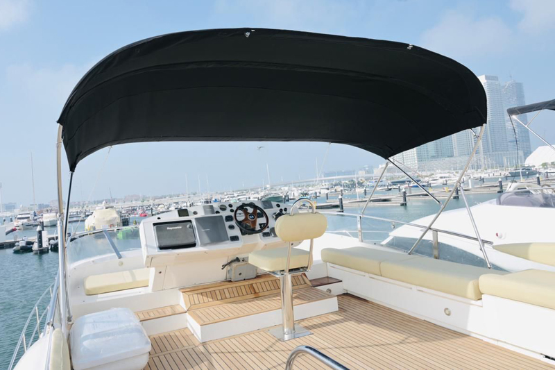 64ft Ferline rental dubai alfa yachts